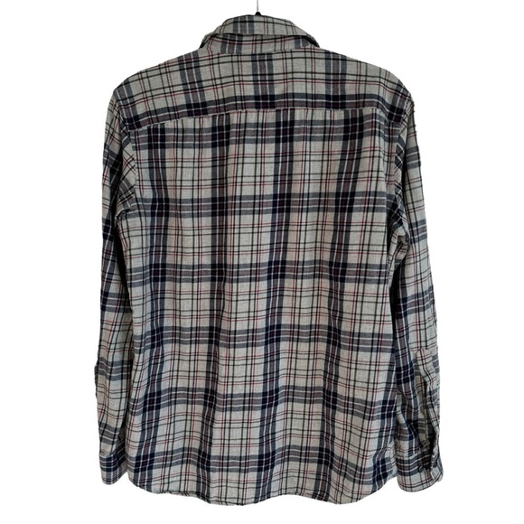 Banana Republic Plaid Slim Fit Button Down Shirt, Size M - Picture 3 of 6